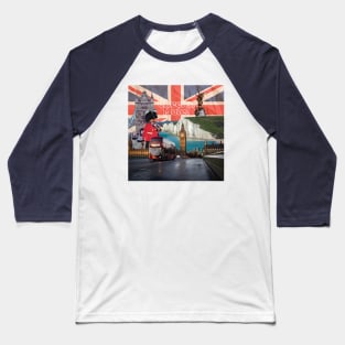 Cheers, mate! A London Icons Collage Baseball T-Shirt